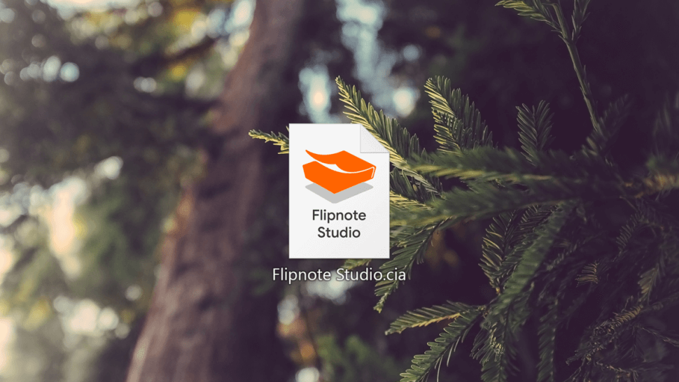 Flipnote Studio DSi as a .cia File