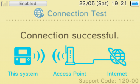 Connection Test Success