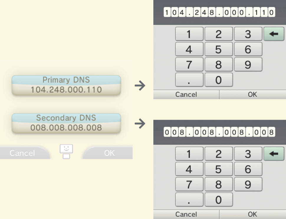 DNS Settings to Change