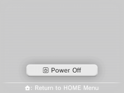 Shutdown 3DS Screen