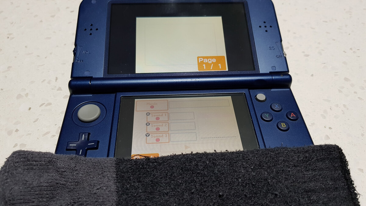 Sock on a 3DS