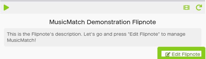 How to select "Edit Flipnote"