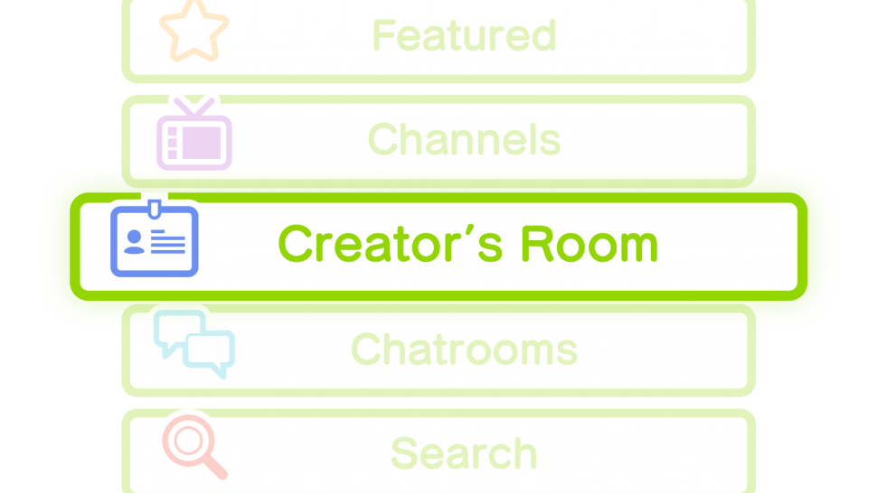 Sudomemo Creator's Room Button