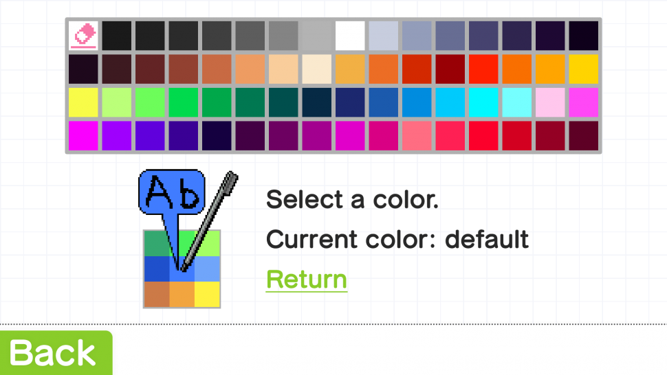 Sudomemo Paper Color Selection