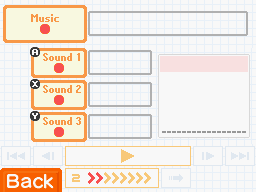 Flipnote Sound menu (normal)