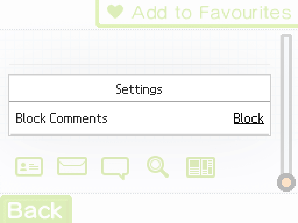 Block Button