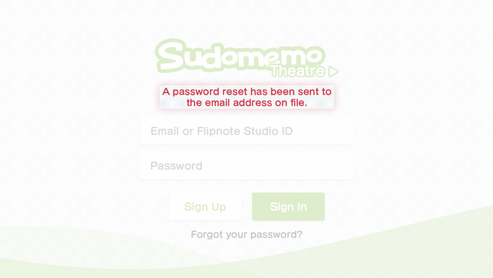 Forgotten your Sudomemo Password? - Sudomemo - Help Center