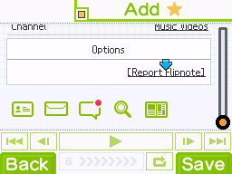 Flipnote Details page with arrow pointing towards [Report Flipnote]